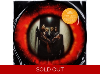 Aerosmith ‎– I Don't Want To Miss A Thing - UK Limited Edition 2 Track 7" Picture Disc In PVC Sleeve c/w Numbered Custom Insert & Hype Sticker